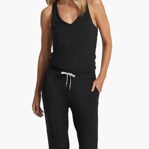 Vuori Lux Jumpsuit - Charcoal Heather